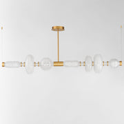 Gusto LED Horizontal Pendant in Gold