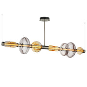Gusto LED Horizontal Pendant in Gunmetal