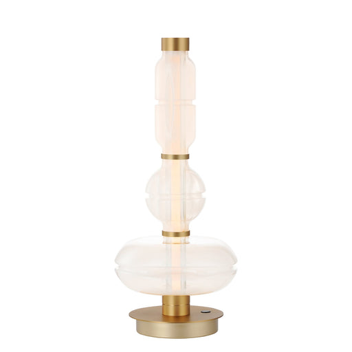 Gusto 28" LED Table Lamp in Gold