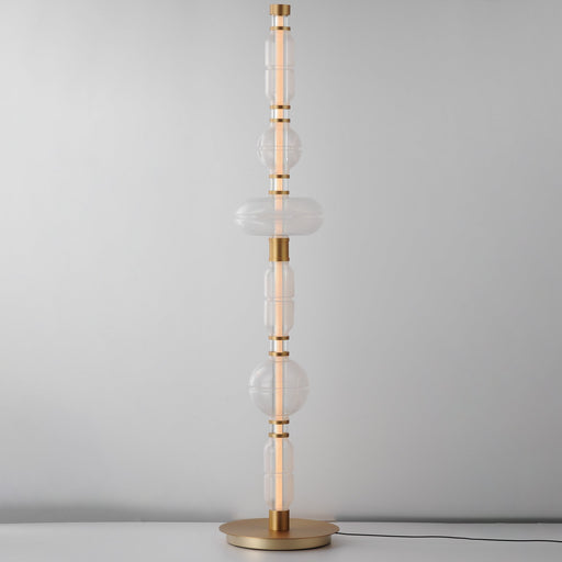 Gusto 70" LED Floor Lamp in Gold