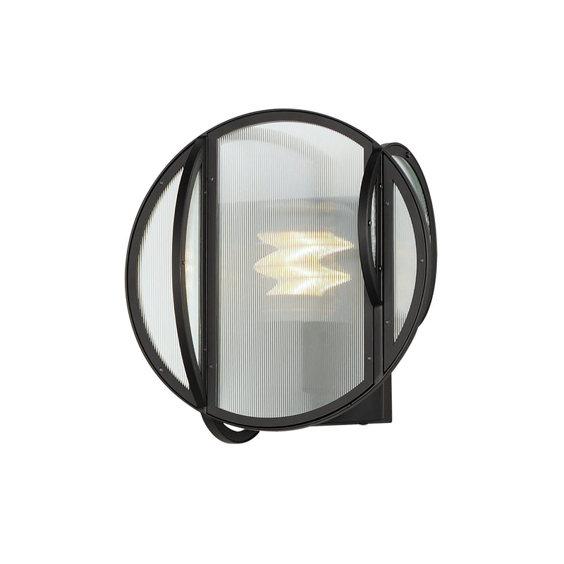 Crux 1-Light Sconce in Black