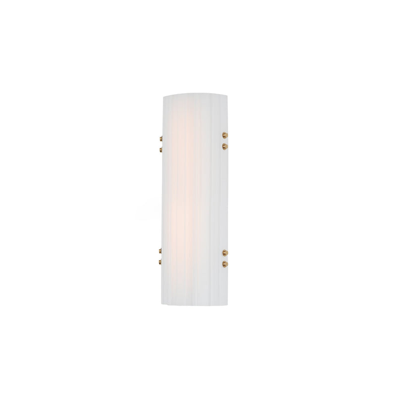 Facets 18" LED Bath Vanity - CCT Select in Natural Aged Brass