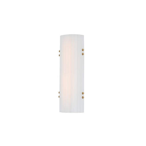 Facets 18" LED Bath Vanity - CCT Select in Natural Aged Brass