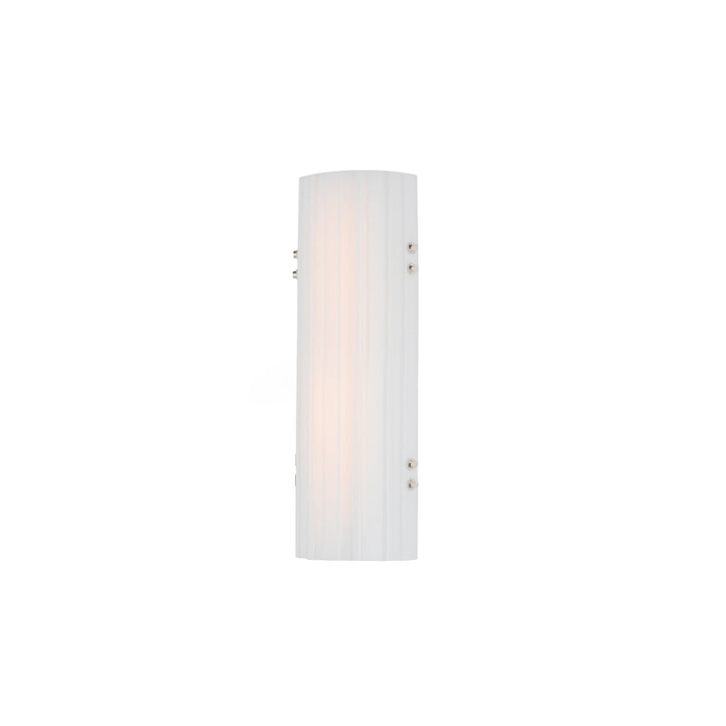 Facets 18" LED Bath Vanity - CCT Select in Polished Nickel