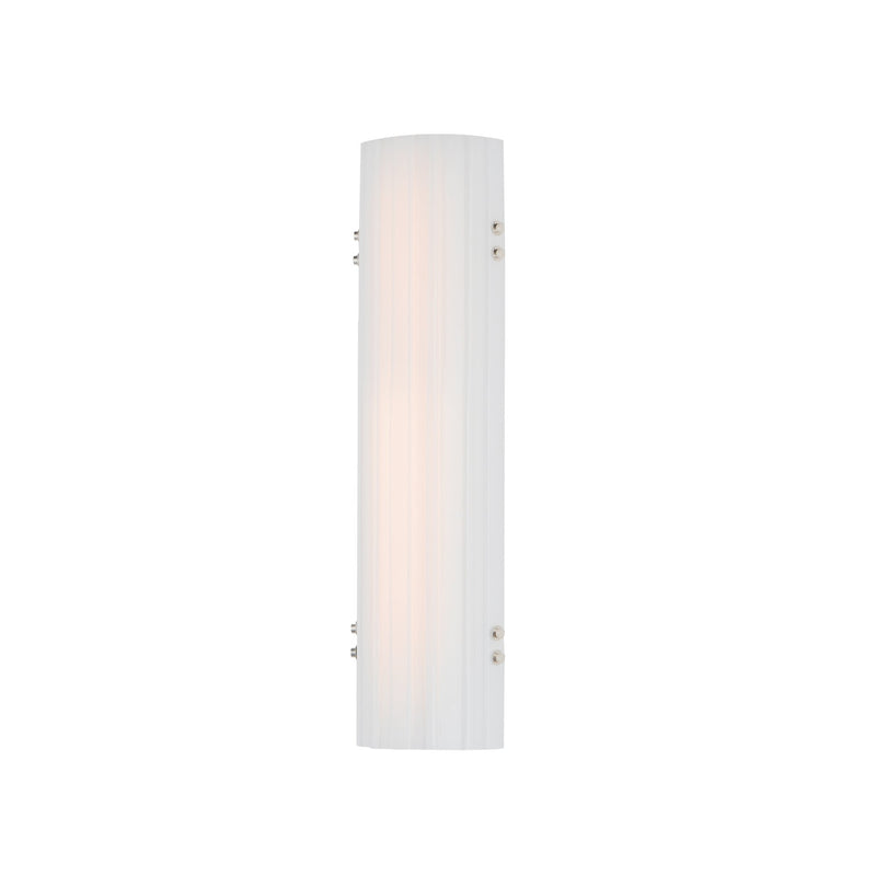 Facets 24" LED Bath Vanity - CCT Select in Polished Nickel
