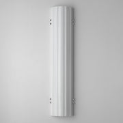 Facets 30" LED Bath Vanity - CCT Select in Polished Nickel