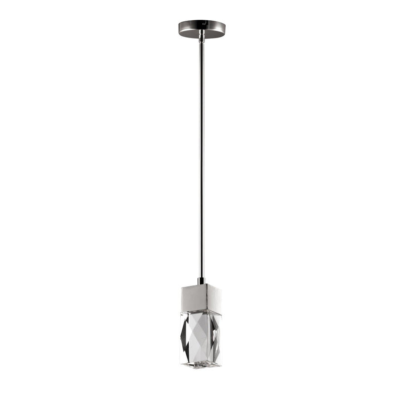 Empire LED Pendant in Polished Nickel