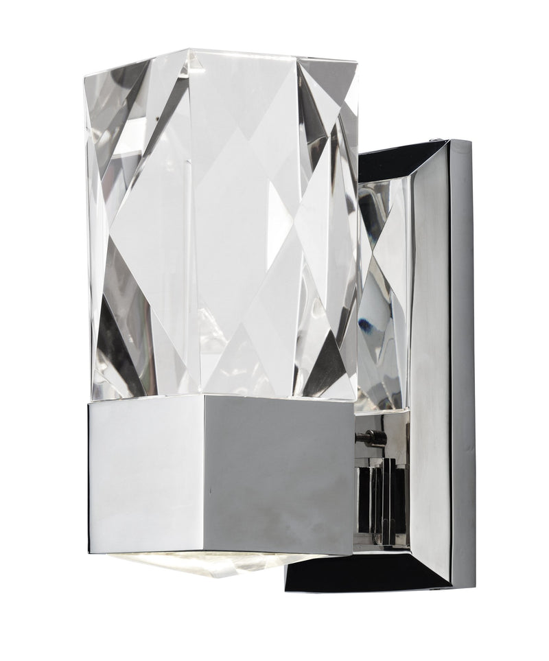 Empire 2-Light LED Wall Sconce in Polished Nickel