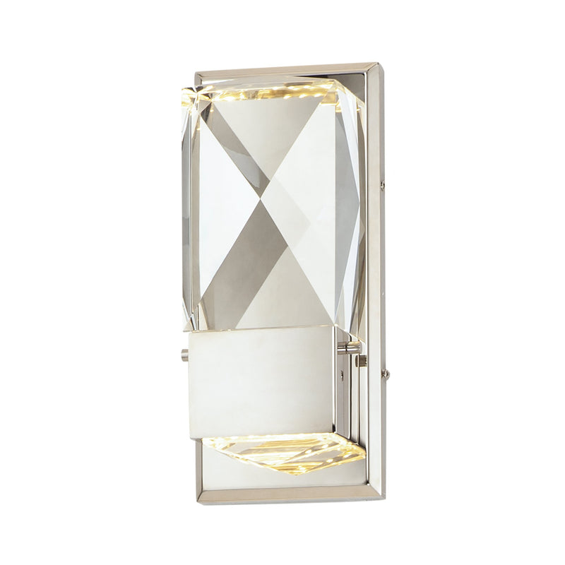 Empire LED Wall Sconce - ADA in Polished Nickel