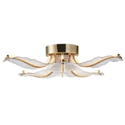Lillet 6-Light LED Flush Mount in Gold