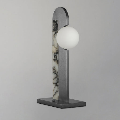 New Age Desk Lamp in Brushed Gunmetal