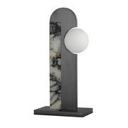 New Age Desk Lamp in Brushed Gunmetal