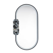 Stonewall LED Mirror in Black