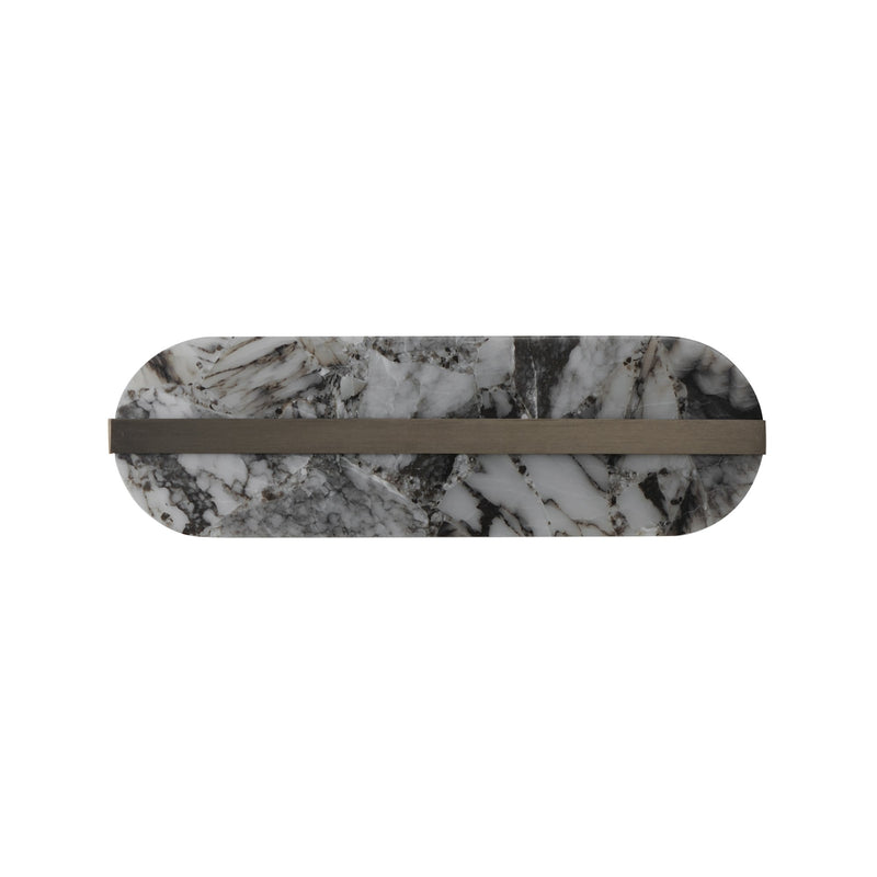 Stonewall 18" LED Wall Sconce in Black