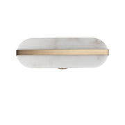 Stonewall 18" LED Wall Sconce in Brushed Champagne