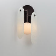 Megalith LED Wall Sconce in Brushed Bronze