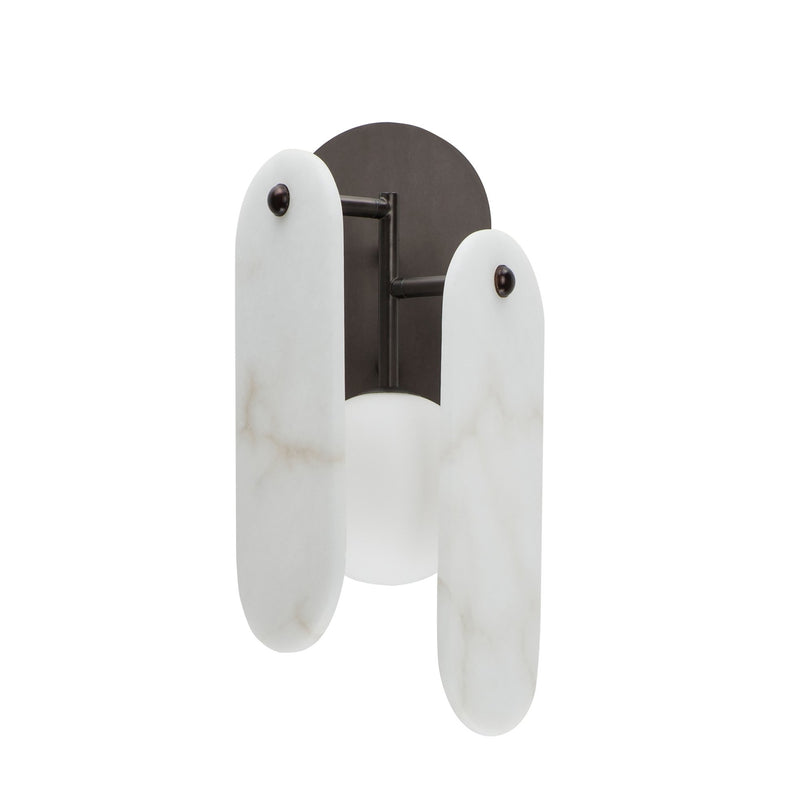 Megalith LED Wall Sconce in Brushed Bronze