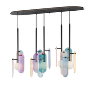 Megalith 5-Light Pendant in Gunmetal