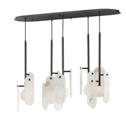 Megalith 5-Light Pendant in Gunmetal