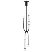Alina 6-Light LED Pendant in Black