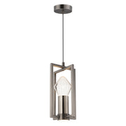 Zeppelin LED Mini Pendant in Gunmetal