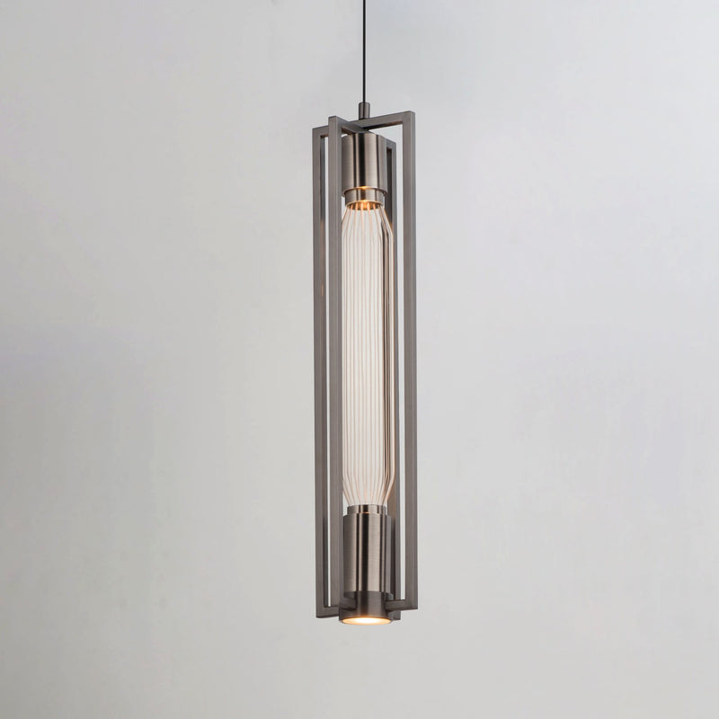 Zeppelin LED Pendant in Gunmetal