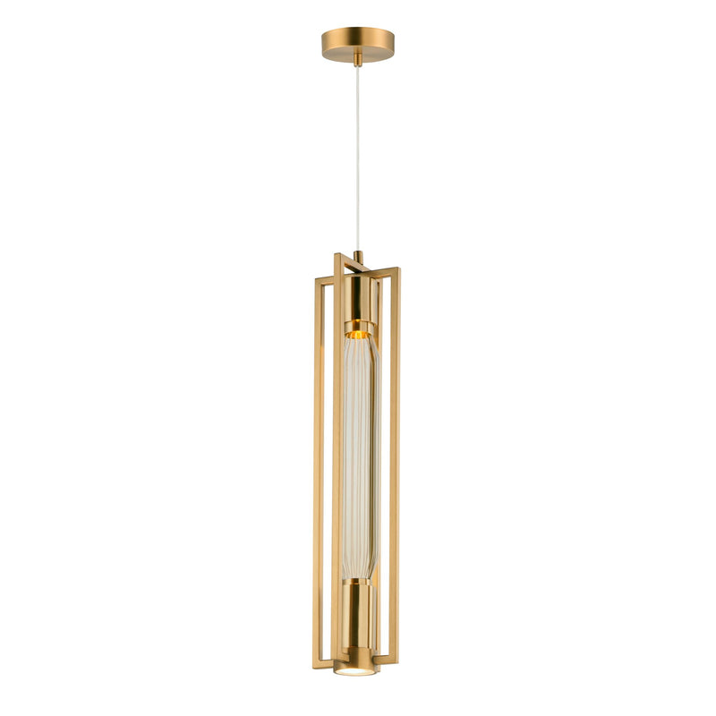 Zeppelin LED Pendant in Heritage