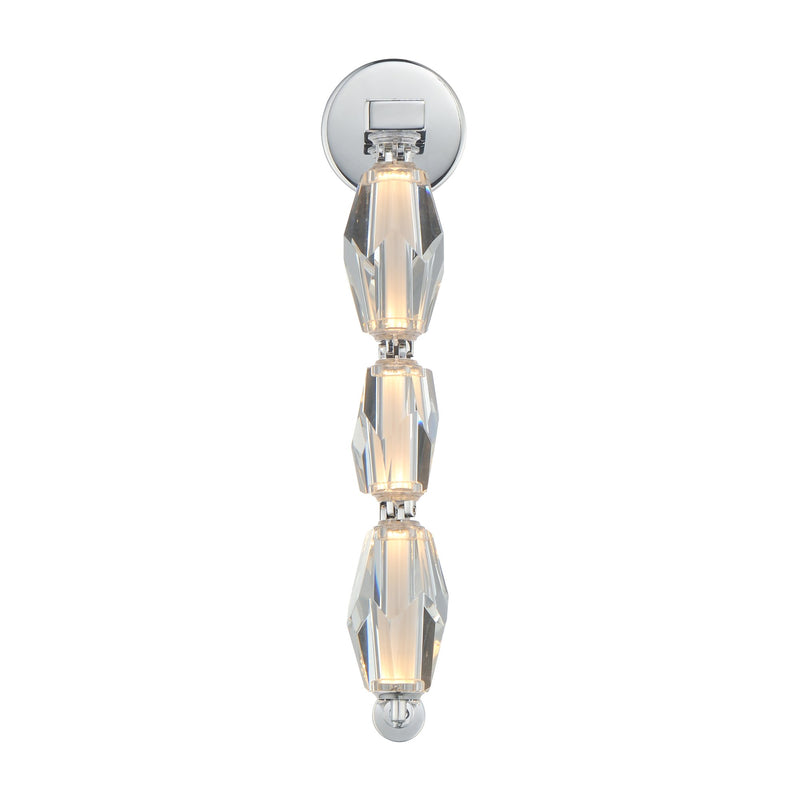 Dolce Vita 17" LED Wall Sconce in Polished Chrome