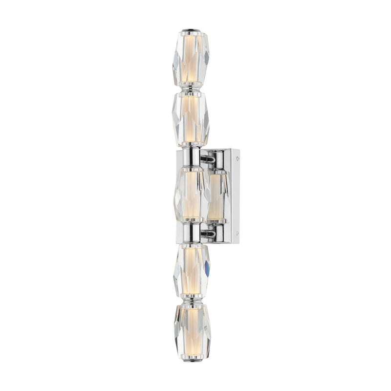 Dolce Vita 24" LED Wall Sconce in Polished Chrome