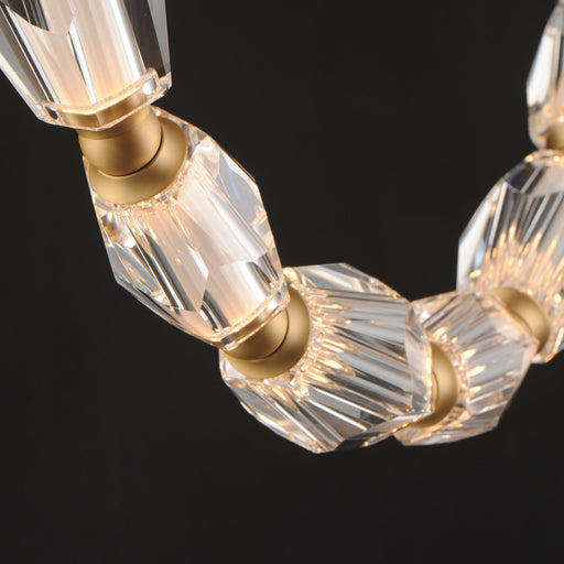 Dolce Vita 132" LED Pendant in Gold