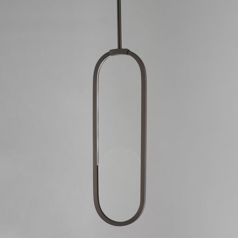 Trance 20" LED Pendant in Gunmetal