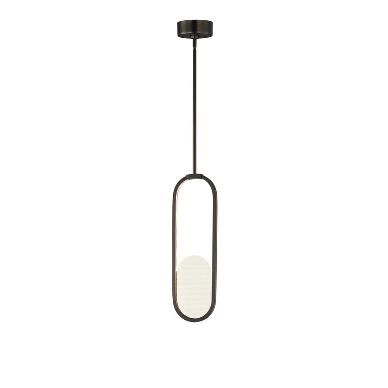 Trance 20" LED Pendant in Gunmetal
