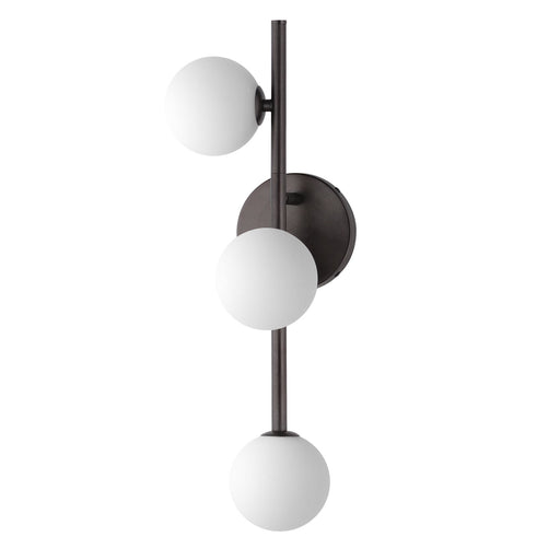 Contour 3-Light Wall Sconce in Brushed Bronze