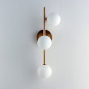 Contour 3-Light Wall Sconce in Heritage
