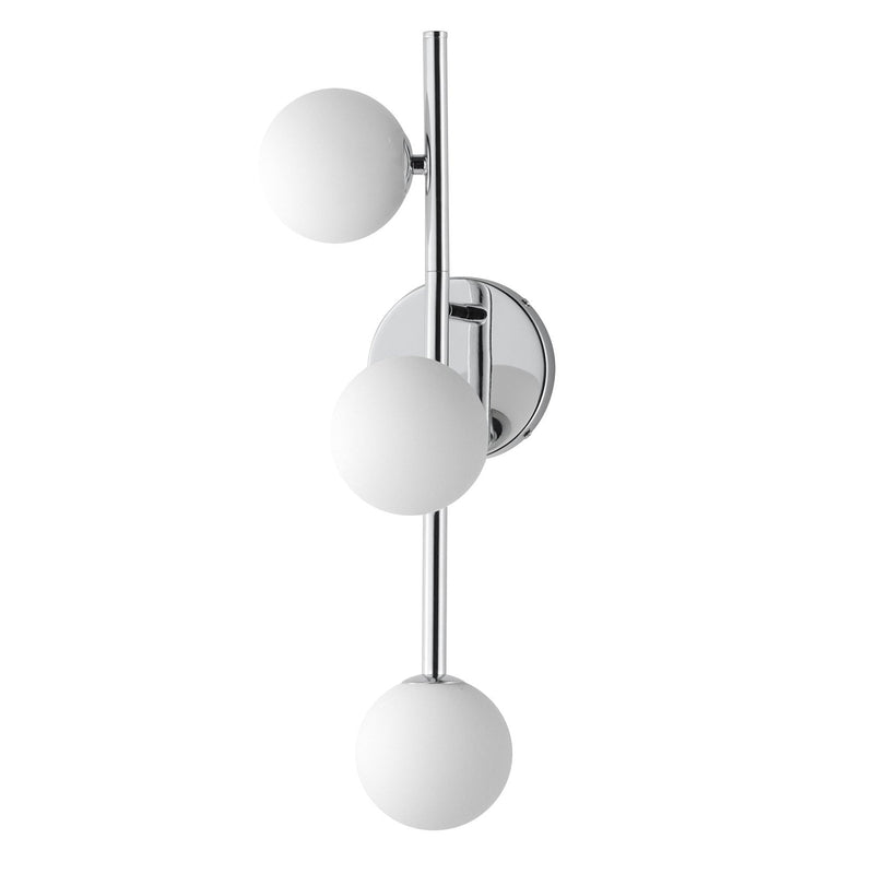 Contour 3-Light Wall Sconce in Polished Chrome