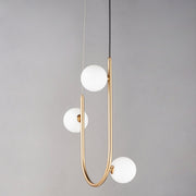 Contour 3-Light Cord Hung Pendant in Heritage