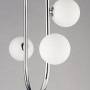 Contour 5-Light Cord Hung Pendant in Polished Chrome