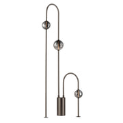 Dreamer 62" Floor Lamp in Black Chrome