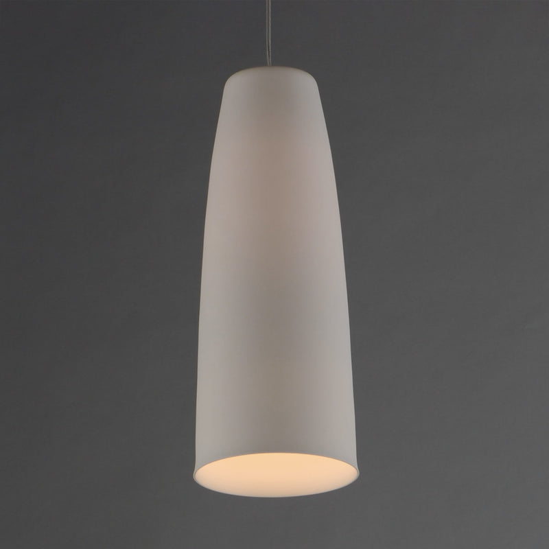 Stream Large LED Pendant in White