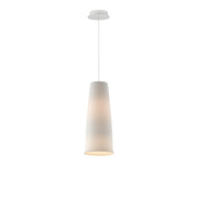 Stream Single LED Mini Pendant in White