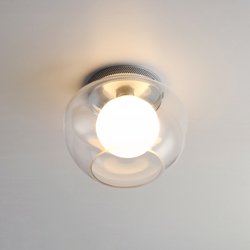 Incognito 8" Flush Mount in Polished Chrome