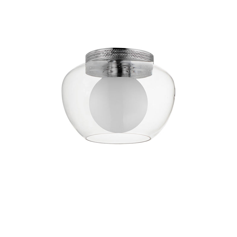 Incognito 8" Flush Mount in Polished Chrome