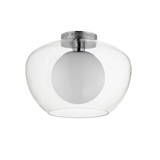 Incognito 14" Flush Mount in Polished Chrome