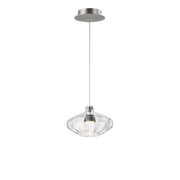 Ray Dance LED Lampion Pendant in Brushed Aluminum