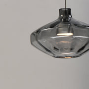 Ray Dance LED Lampion Pendant in Brushed Aluminum