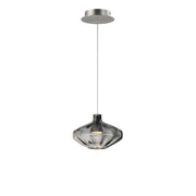 Ray Dance LED Lampion Pendant in Brushed Aluminum