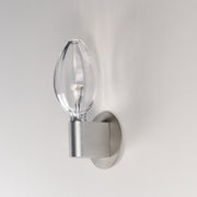 Ray Dance LED Wall Sconce - Olive in Brushed Aluminum