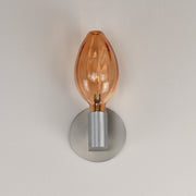 Ray Dance LED Wall Sconce - Olive in Brushed Aluminum