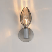 Ray Dance LED Wall Sconce - Olive in Brushed Aluminum
