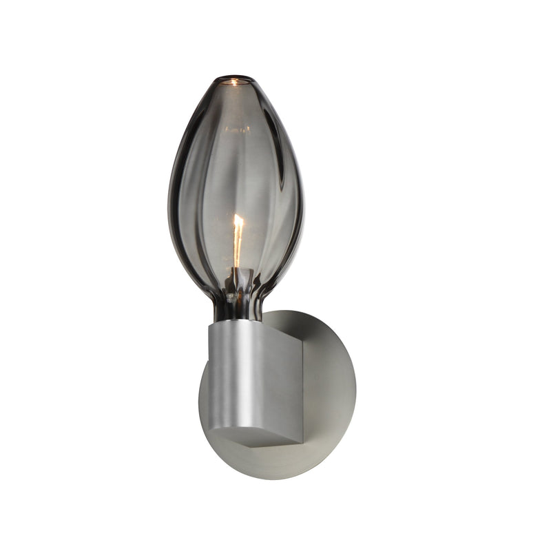 Ray Dance LED Wall Sconce - Olive in Brushed Aluminum